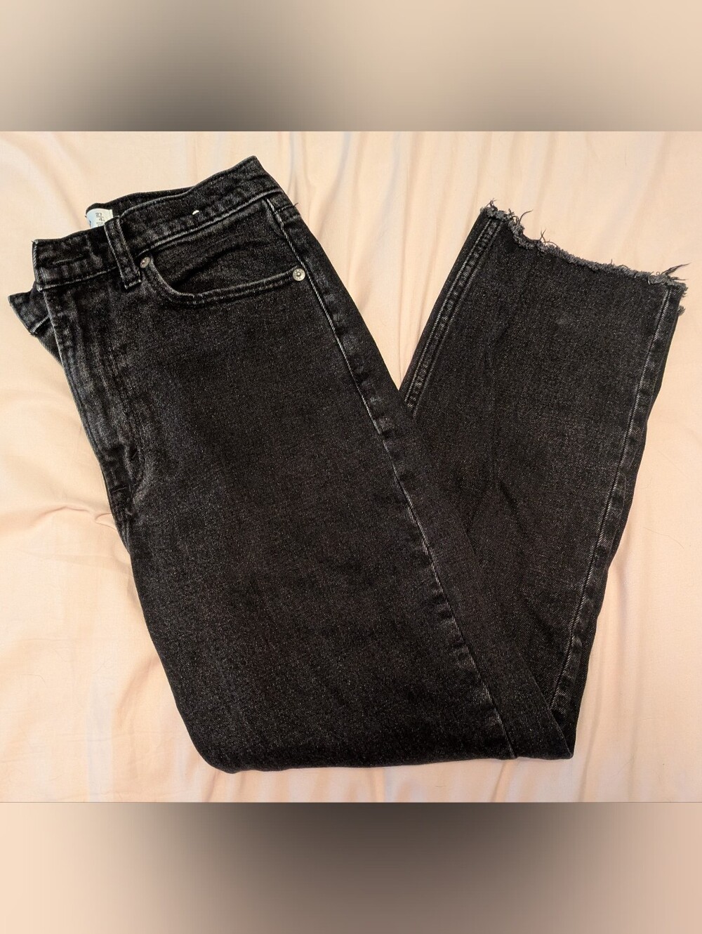 Abercrombie And Fitch The Ankle Straight Ultra High Rise